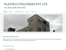 Tablet Screenshot of plastechpolymers.com